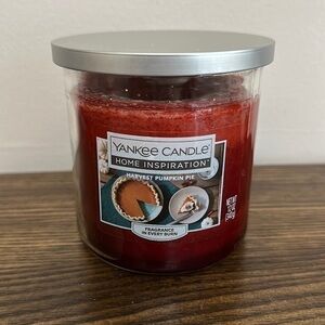 NEW Yankee Candle Harvest Pumpkin Pie 12 OZ Candle